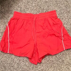 lululemon athletica Red Athletic Shorts